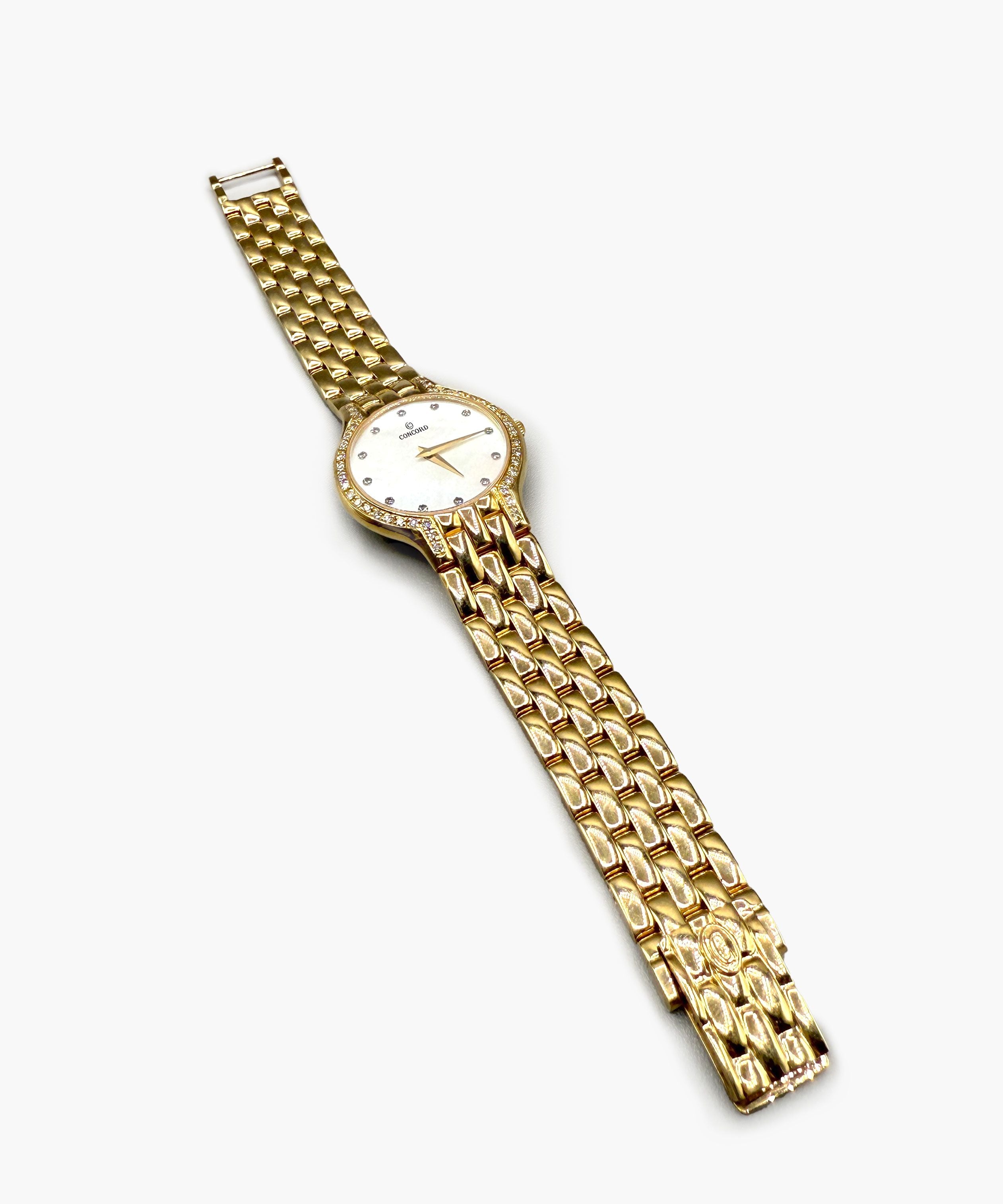 Concord "Le Palais" Ladies Watch in 14K Yellow Gold with Diamond Accents